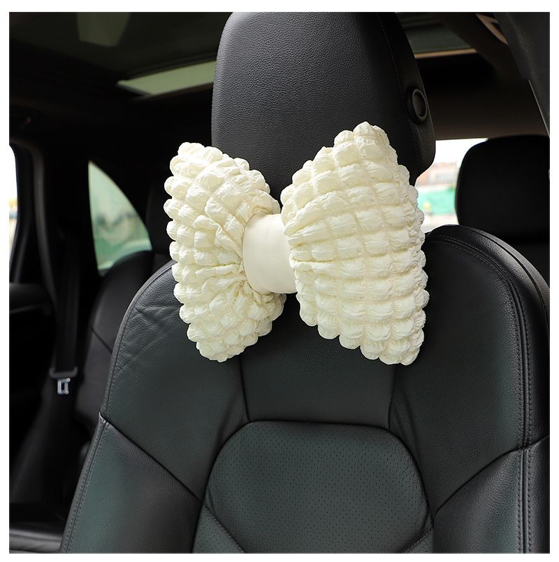 Pernă de gât pentru tetiera auto, pernă respirabilă, confortabilă, cu tetieră, internet, populare, consumabile pentru interior auto pentru femei_voghion.com