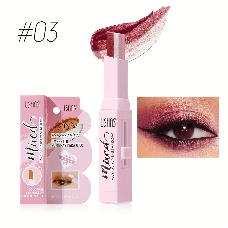 USHAS two-color eye shadow pen with packaging_voghion.com