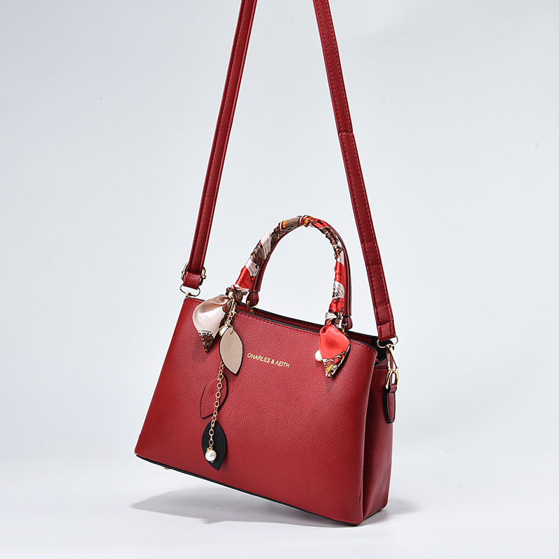 Mom's Damen 2024 neue leichte Luxus-, elegante und luxuriöse Handtasche, große Kapazität, One-Shoulder-Crossbody-Tasche,_voghion.com