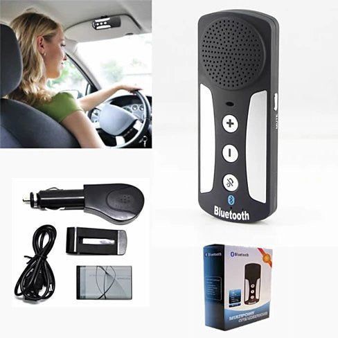 Talk Talk Talk HandsFree Bluetooth Multipoint Car SpeakerPhone_voghion.com