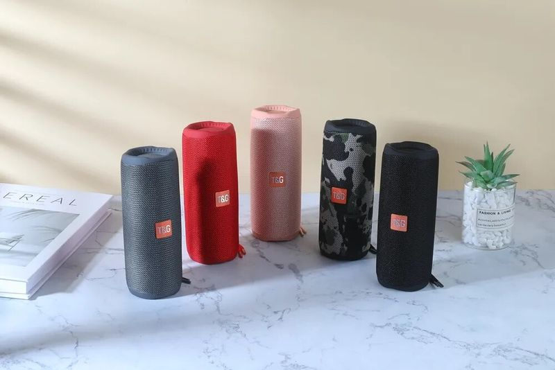TG365 10 W bezvadu portatīvais skaļrunis Bluetooth5.0 ūdensizturīgs mini TF kartes zemfrekvences skaļrunis āra AUX USB stereo basa mūzika_voghion.com