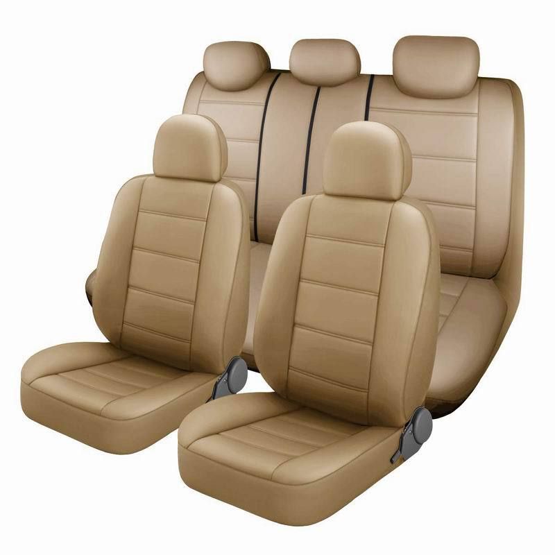 Výbušný potah na autosedačku Kožený materiál Potah na sedadlo pro čtyři roční období_voghion.com