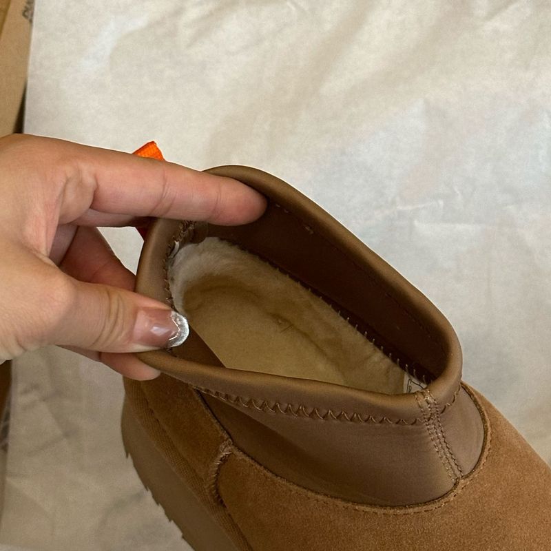 Bottes de neige extensibles basses en peau de mouton Henan Sangpo, semelles épaisses, augmentant la hauteur, épaisses, chaudes, en coton, pour femme, hiver_voghion.com