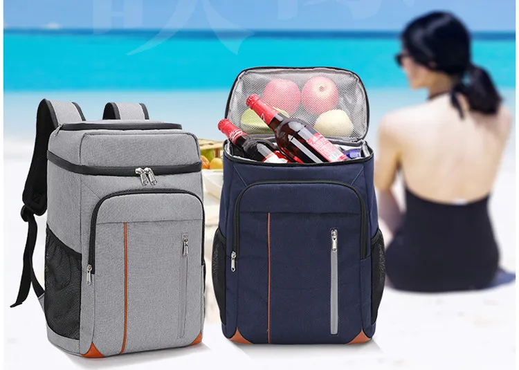 22L Koeltas 100% Leakpoof Grote Geïsoleerde Tas Outdoor Picknick Strand Thermische Zak Koeler Auto Koelkast Voor Voedsel_voghion.com