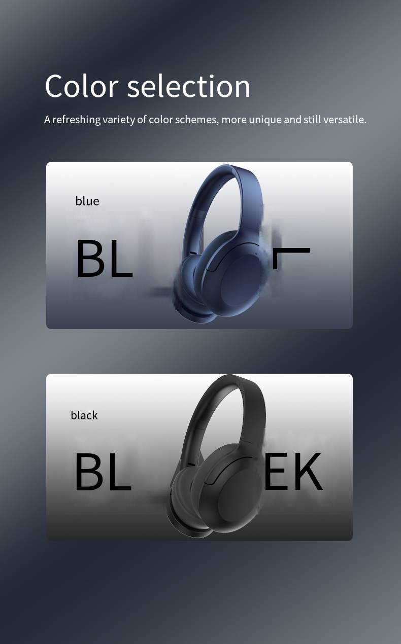 P3965 Minimalist Wireless Headworn Bluetooth Earphones P3965 Active Noise Reduction Support Private Mode_voghion.com