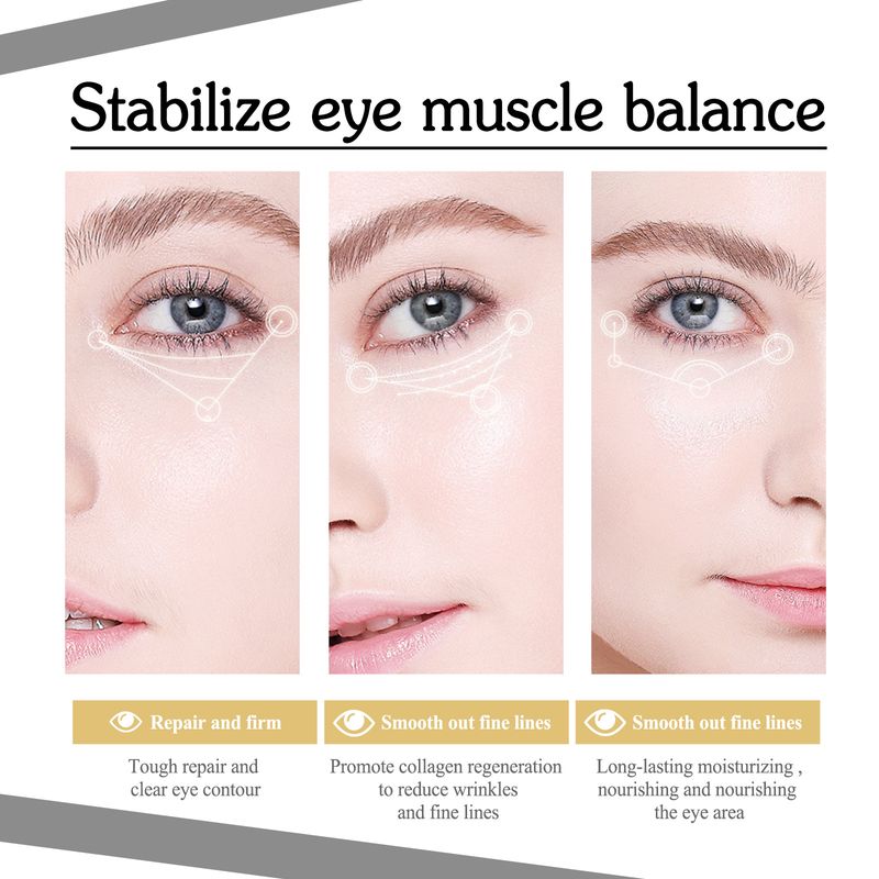 Gel firmador para os olhos 10ml, lifting, linhas finas, hidratação, repõe a hidratação, remove bolsas, inchaço e antiolheiras_voghion.com
