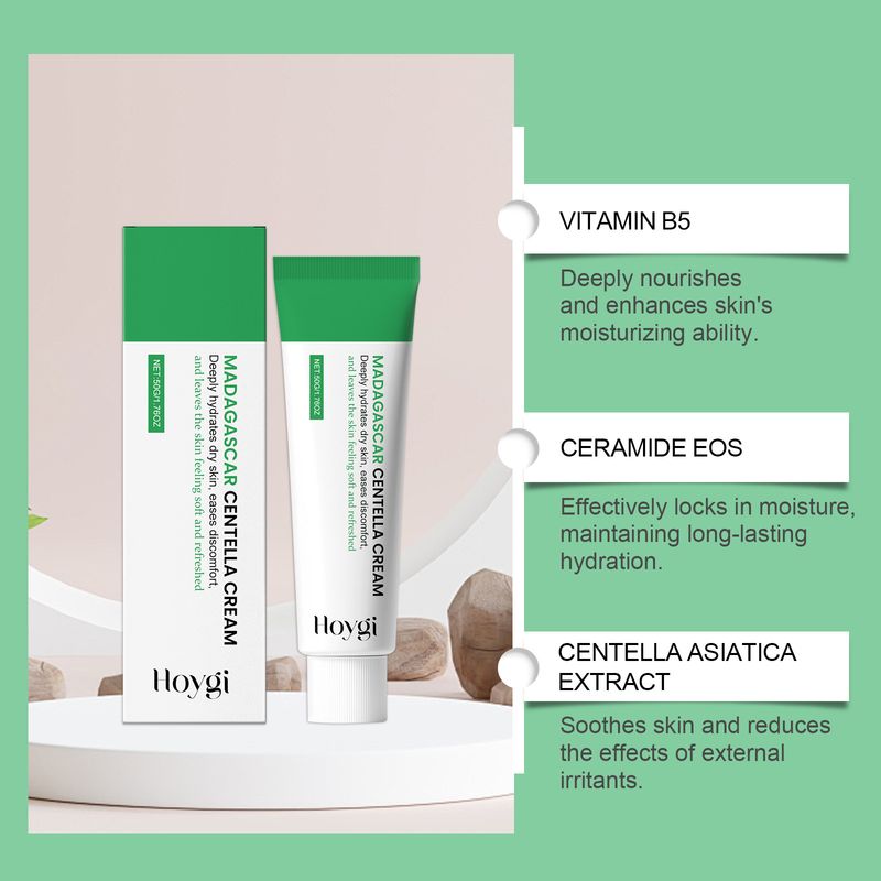 HOYGI Centella Asiatica Gentle Moisturizing Cares For Skin Soft, Bright, Delicate And Elastic Cream_voghion.com