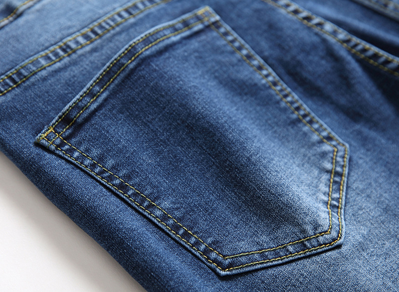 Herrenbekleidung Zerrissene Stretch Jeans Guy_voghion.com