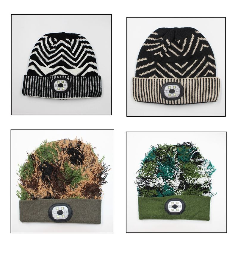 QFV50704555550<== New Outdoor Camping Lighted Knitted Cap Adjustable Night Running LED Glowing Bluetooth Music Hat Dome_voghion.com
