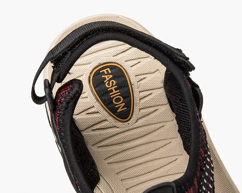 Sportsandaler med stängd tå för män Vandring Trekkingsandaler Sommar utomhussandaler Strandskor Lättvikt_voghion.com