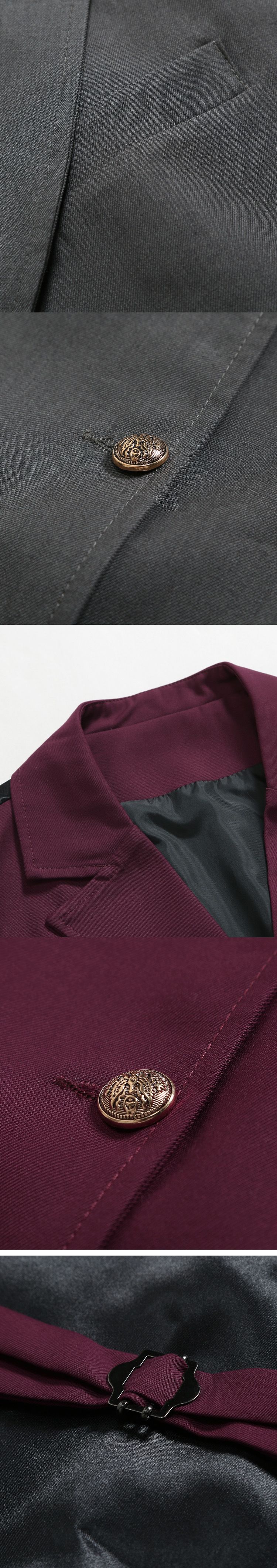 Roupas masculinas Colete masculino casual terno colete_voghion.com