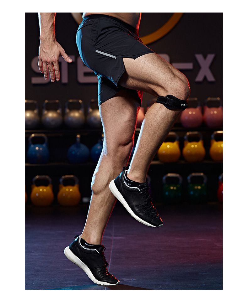 Diz koruma, nefes alabilen koşu, atlama ipi, fitness basketbol ekipmanları, menisküs koruma kayışı, patella kayışı_voghion.com