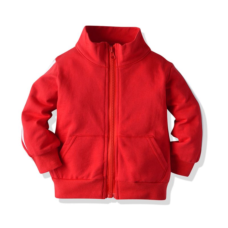 Kid's Clothing autumn new products children's clothing small and medium children's sweater two piece children's leisure zipper suit sportswear_voghion.com