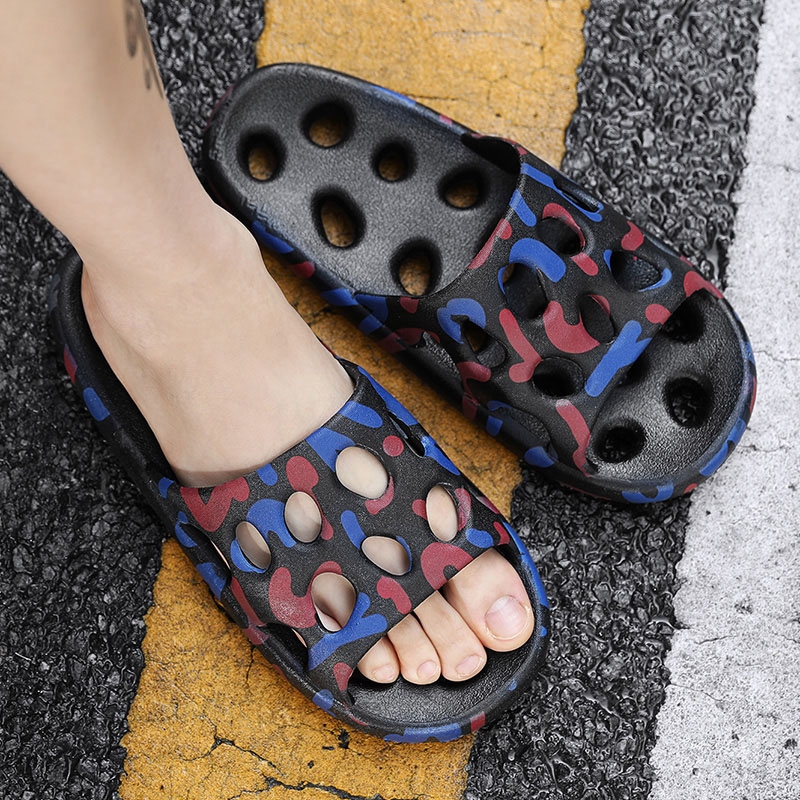 Slip-Hausschuhe für Herren, rutschfeste Hausschuhe für drinnen und draußen, weiche Schaumstoff-Slipper mit dicker Sohle, bequem_voghion.com