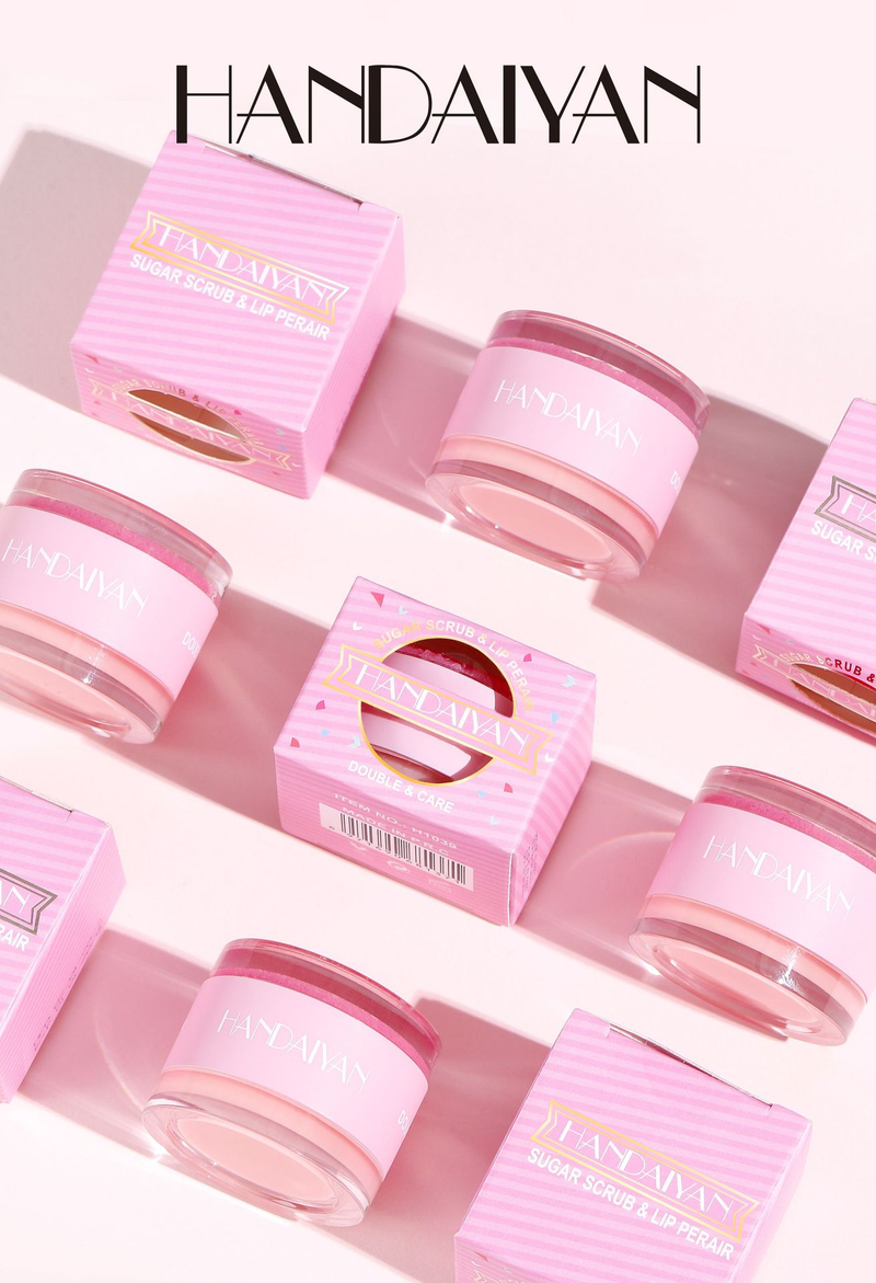 Scrub Lip Mask Balsamo labbra 2 in 1 Riparatore Esfoliante Scrub labbra esfoliante_voghion.com