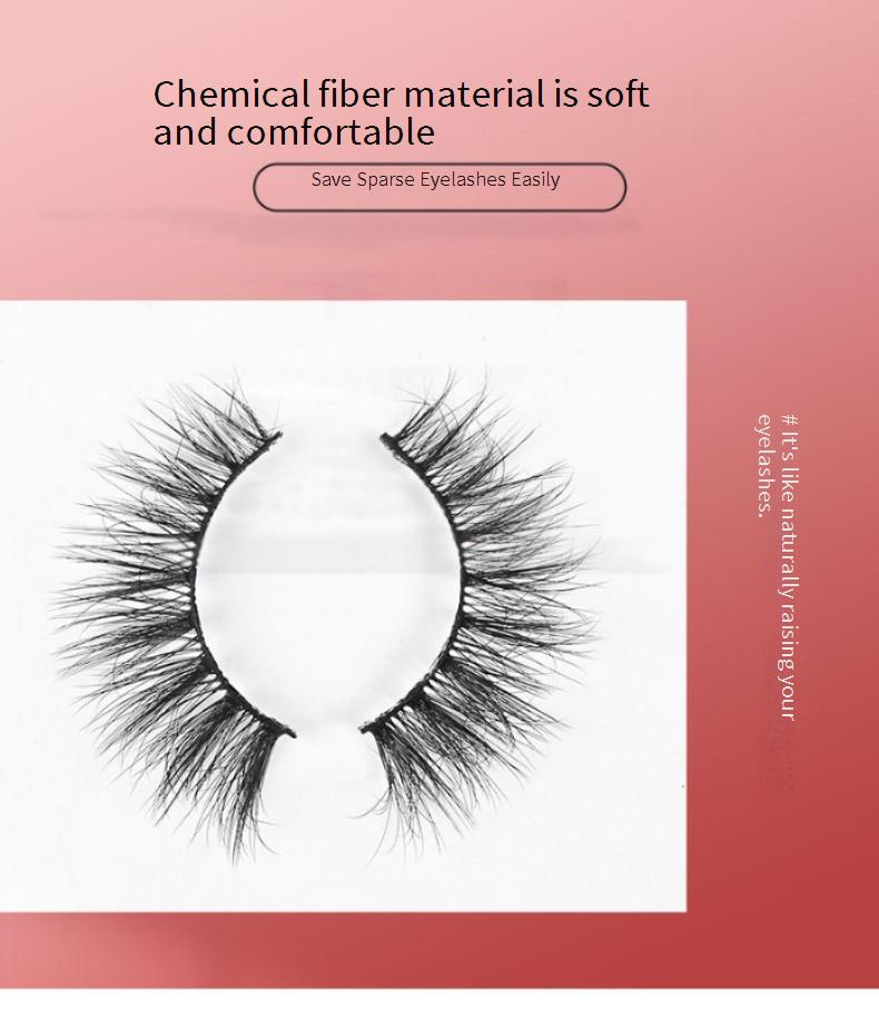 Ljepota i zdravlje 7 pari trepavica Cijeli grozd Prirodne guste lisice Umjetne trepavice Samonasjecive 5d pržene kose_voghion.com