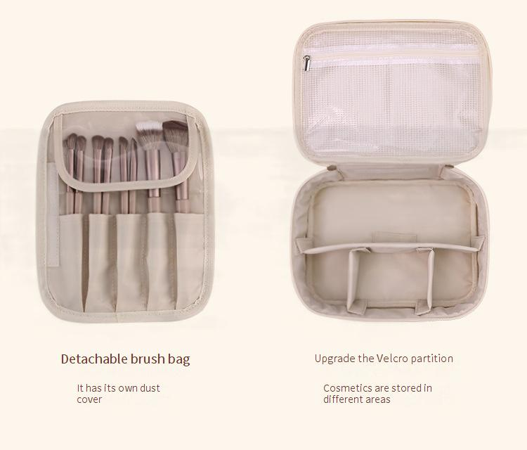 Makeup Tool Kits Hit, Free To Split Cosmetic Bag, Large Capacity, High End, Multifunctional Cosmetic Storage Bag, Niche Design_voghion.com