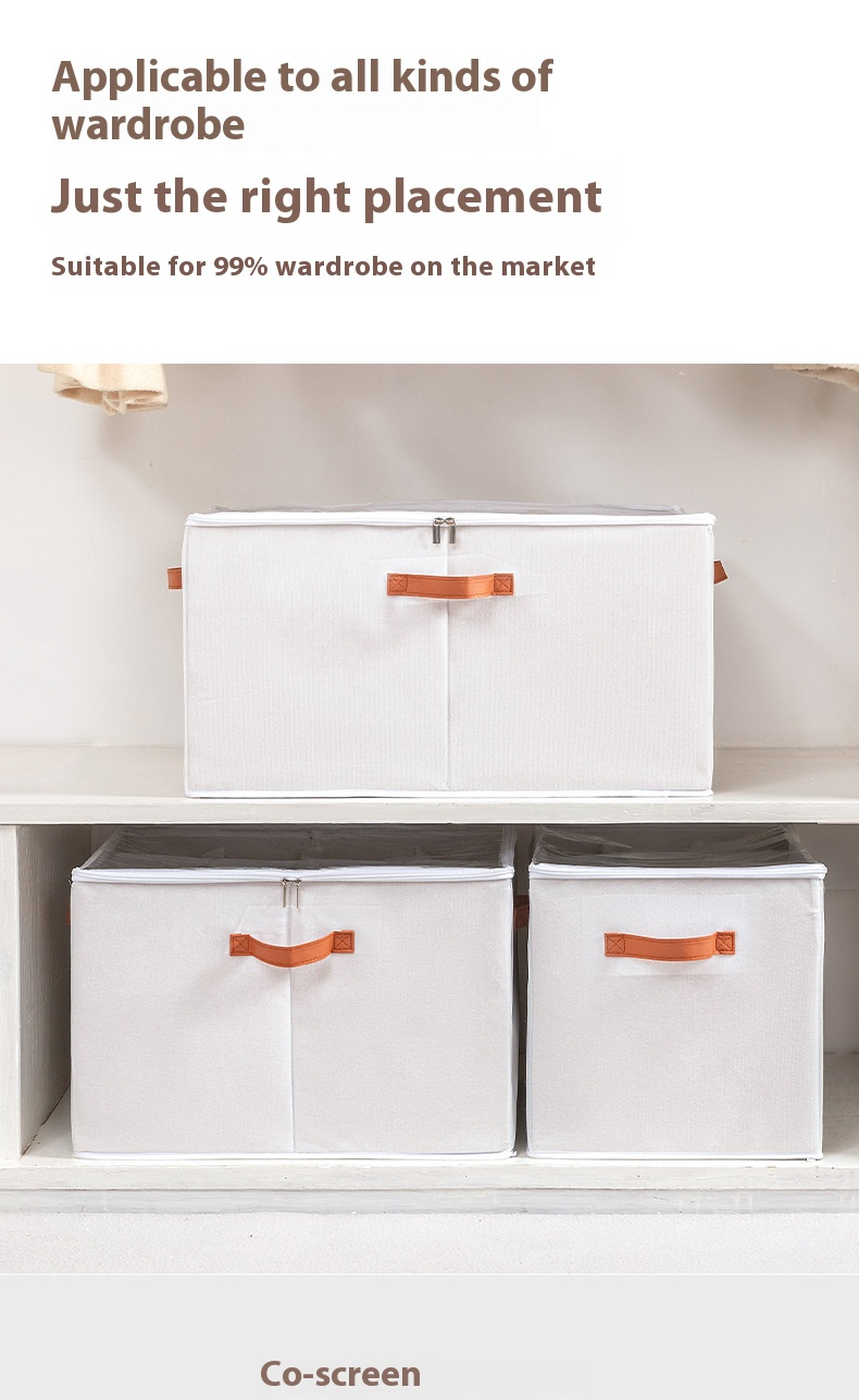Extra Large Foldable Fabric Shoe Storage Box With Clear Lid & Handles, 12/16/20-Grid Breathable Shoe Organizer, Dust-Proof Closet Solution_voghion.com