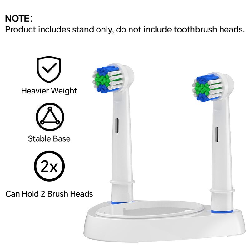 Toothbrush Holders Compatible With Oral B Electric Toothbrush Heads, Replacement Brush Head Stand Base Fit For Pro And D Series Electric Toothbrushes_voghion.com