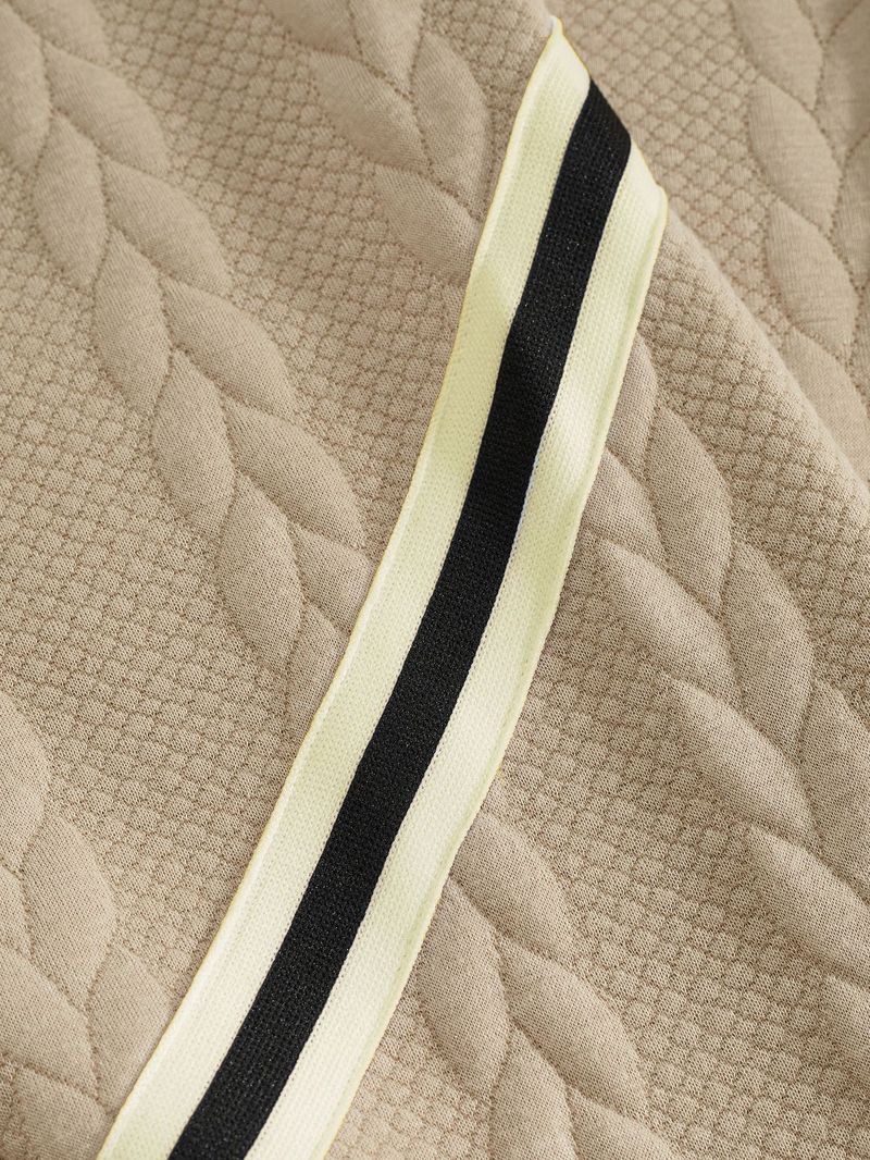 Men's Lightweight Hooded Jacquard Pullover – Streetwear & Commuter Essential (S-XXXL, 5 Colors)_voghion.com