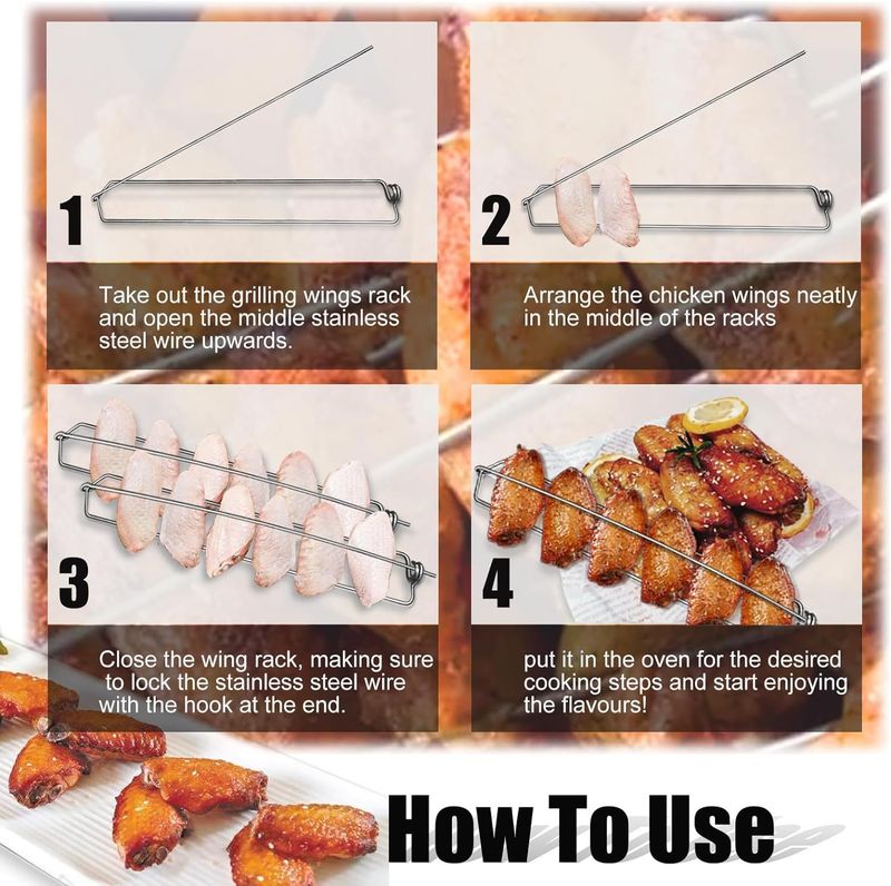 Yeni Wingrails Outdoor Fork Izgara Barbekü Izgara Aracı_voghion.com