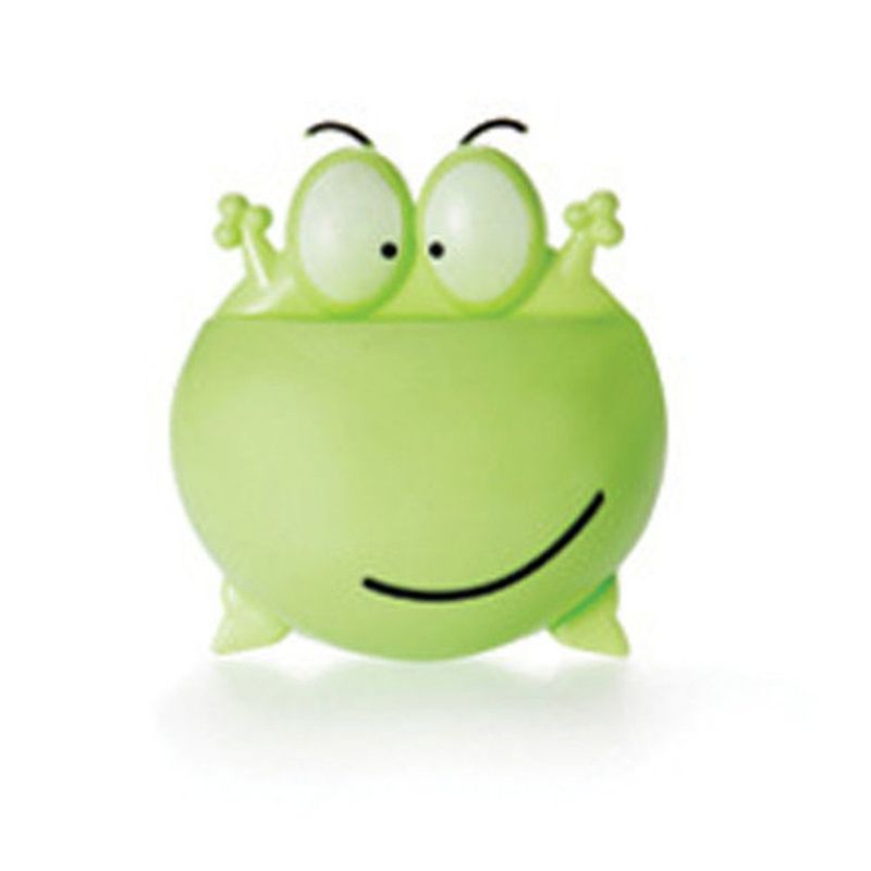 2 Stück froschförmige Wandaufkleber, 1 Stück Badezimmeraccessoires_voghion.com