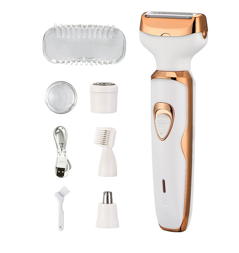 Electric Bikini Trimmer For Women & Men - Painless Hair Removal For Pubic Legs & Underarms_voghion.com