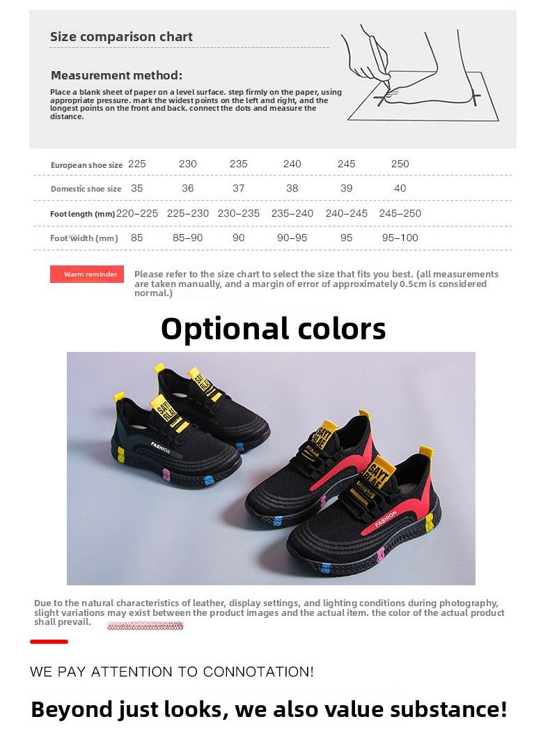 Women's Shoes Cloth Shoes Non-slip Soft-soled Casual Sports Shoes_voghion.com