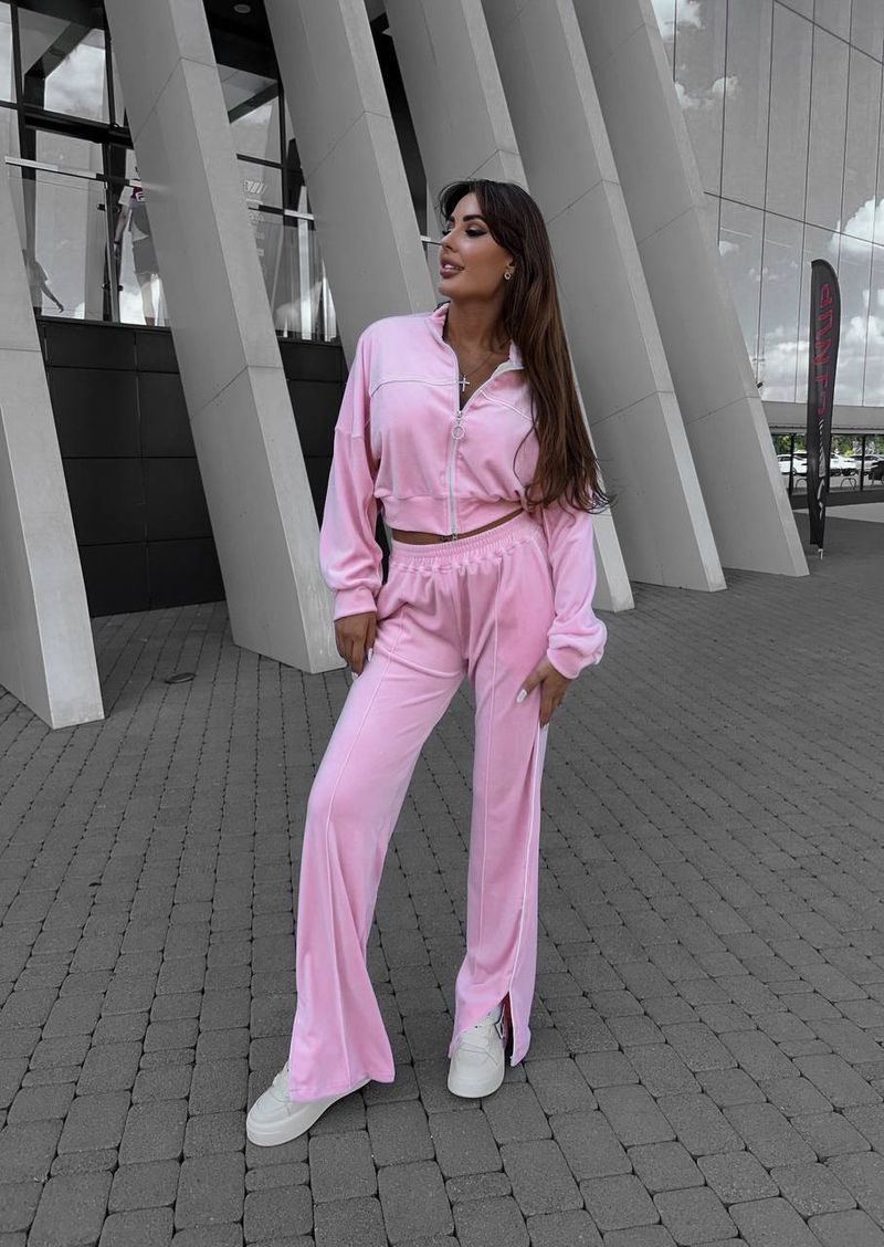 Completo autunno/inverno da donna con felpa con cappuccio e pantaloni a righe - Felpa con zip a maniche lunghe e pantaloni della tuta casual, completo trendy in due pezzi (S/M/L/XL)_voghion.com