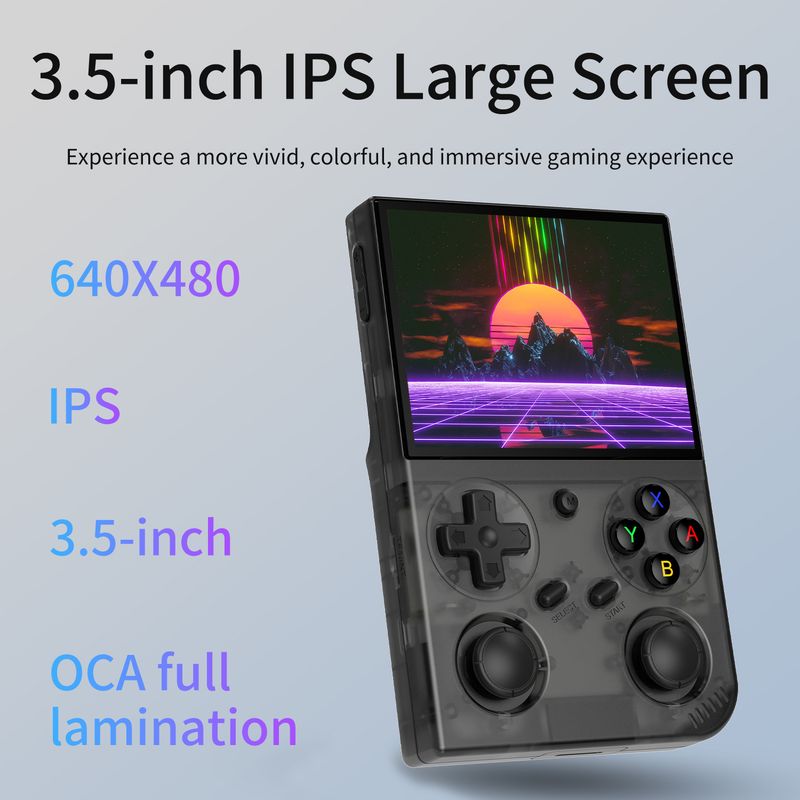 Consoles de videogame G350 Tela vertical PS Console de jogo portátil Conexão Wi-Fi externa Suporta suporte para duas pessoas_voghion.com