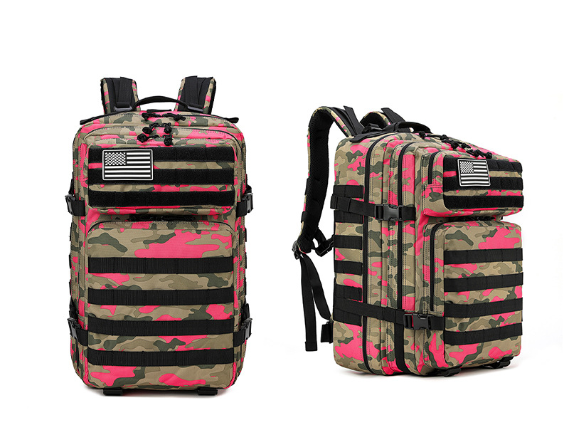 Backpack Outdoor Tactical Backpack Sports Travel Mountain Hiking Camouflage High Capacity Cycling Backpack_voghion.com