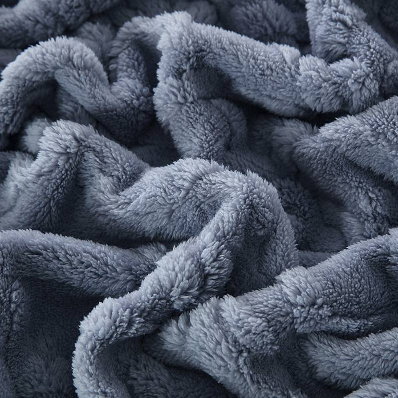 Taf Fleece Dobbeltsidet Tæppe Ultrablødt Flannel Tæppe Til Sofalurer Airconditionerede Rum Vendbart Hyggeligt Tæppe Helårs_voghion.com
