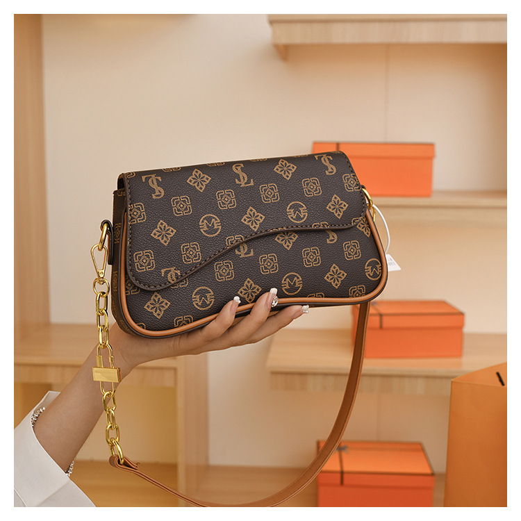 Borsa da sella 2023 Borsa da donna stampata Borsa a tracolla monospalla alla moda Borsa da donna Advanced Sense_voghion.com