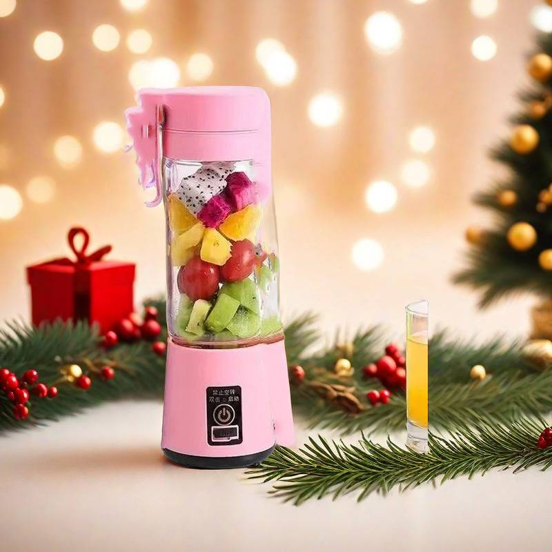 Mini spremiagrumi portatile tazza USB ricaricabile Mixer 6 lame spremiagrumi spremiagrumi frullatore frullato 1800mAh spremiagrumi manuali_voghion.com