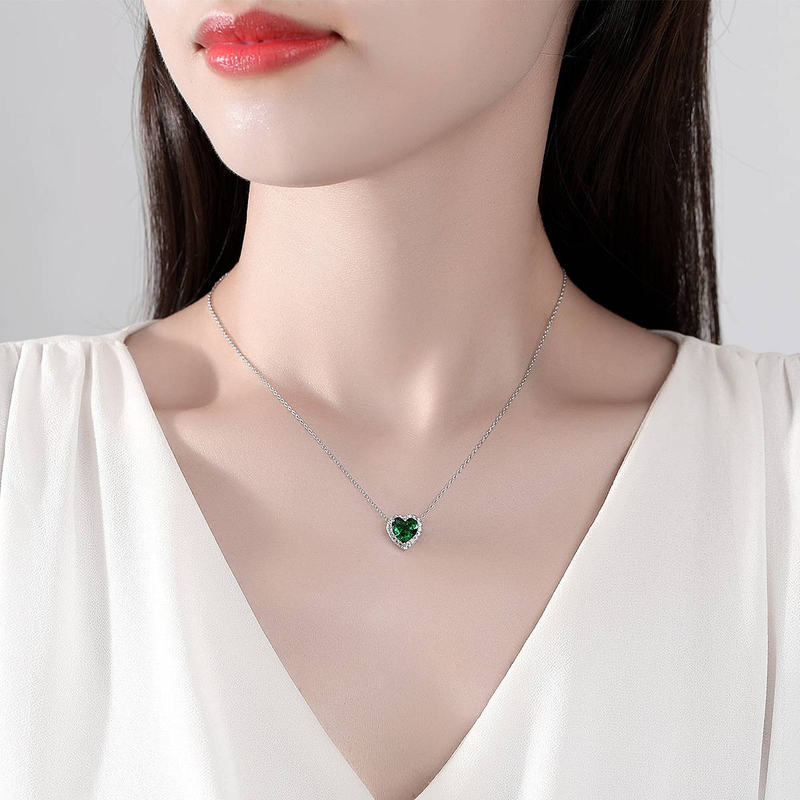 Gioielli da donna - Elegante collana con ciondolo a cuore, design minimalista, catena corta, placcata in rame, regalo per lei Collana con ciondolo semplice con scritta "Love"_voghion.com