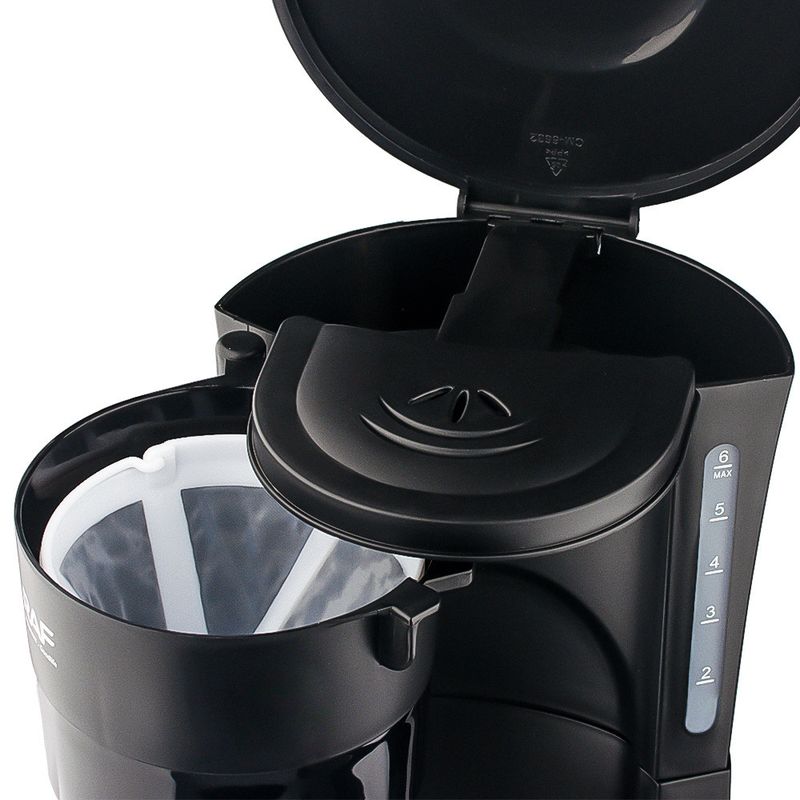 Mini macchina per caffè americano manuale - Macchina per caffè compatta da 600 ml con standard europeo/americano e controllo della temperatura regolabile per casa e ufficio_voghion.com