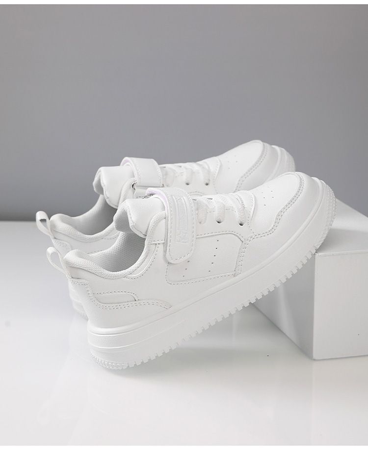 Board Shoes Girls White Shoes Children's Sneakers Boys School Small White Shoes_voghion.com