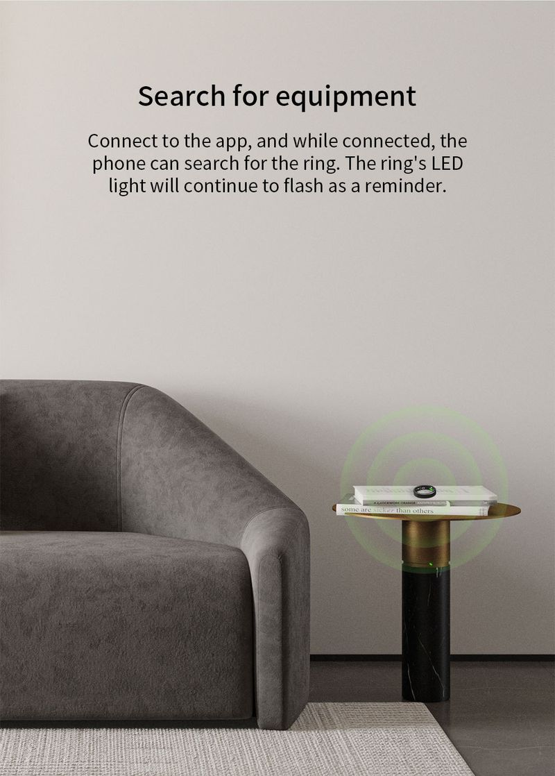 Smart-Ring für Herrenschmuck, Gesundheitsmanagement, Herzfrequenz, Blutsauerstoff, Schlafüberwachung, IP-wasserdichter Ring, Multisport_voghion.com