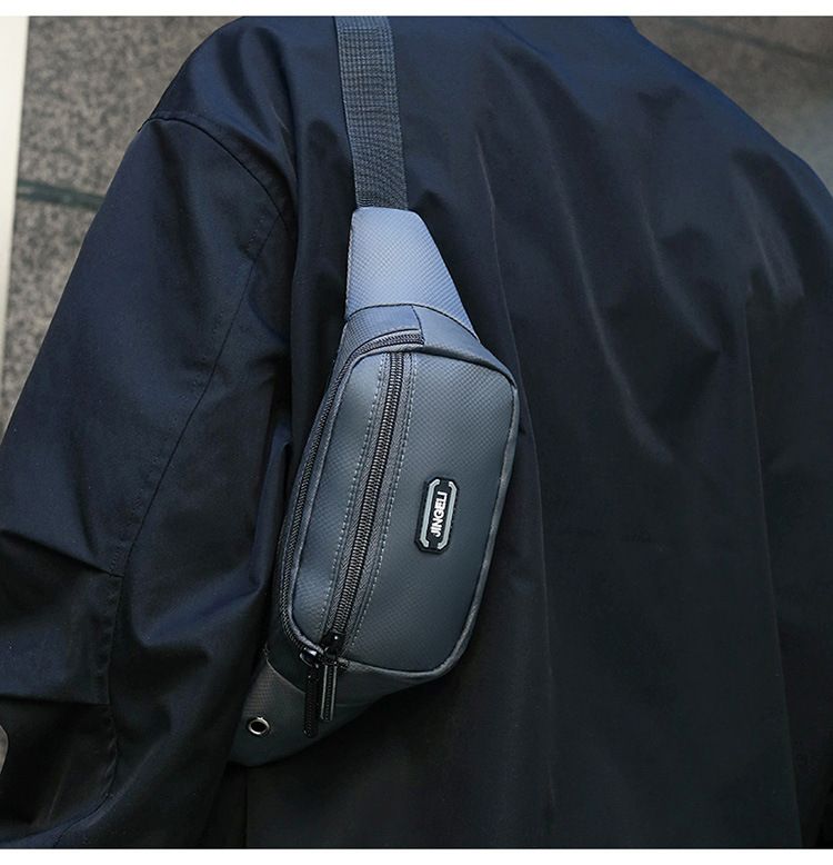 Nuova borsa da cintura per esercizi Borsa a tracolla da uomo casual alla moda per donna Borsa a tracolla da uomo di grande capacità resistente all'acqua e all'usura_voghion.com