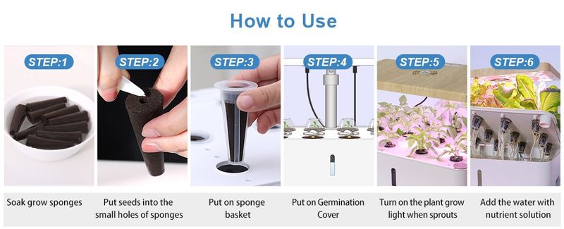 Pametni stroj za sadnju, sadnja sobnih biljaka, svjetlo punog spektra, sadnja povrća, kreativni poklon, poklon_voghion.com