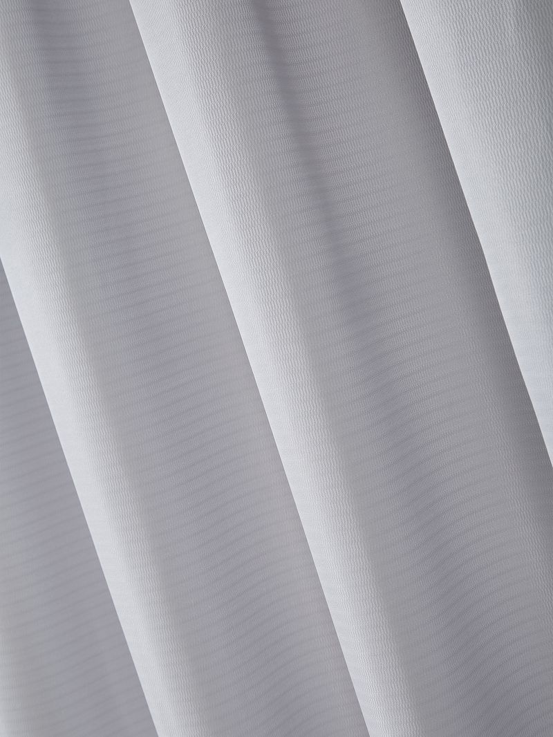 Cortinas semitransparentes modernas – cortinas de poliéster com babados para sala de estar (forro 100% blackout opcional, sem necessidade de furação, branco/prata/verde)_voghion.com