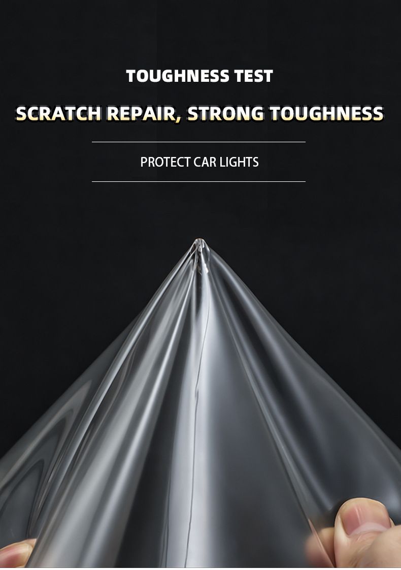 Cross-Border TPU Transparent PPF Headlight Protection Scratch Auto Repair Protective Light Translucent Car Film_voghion.com