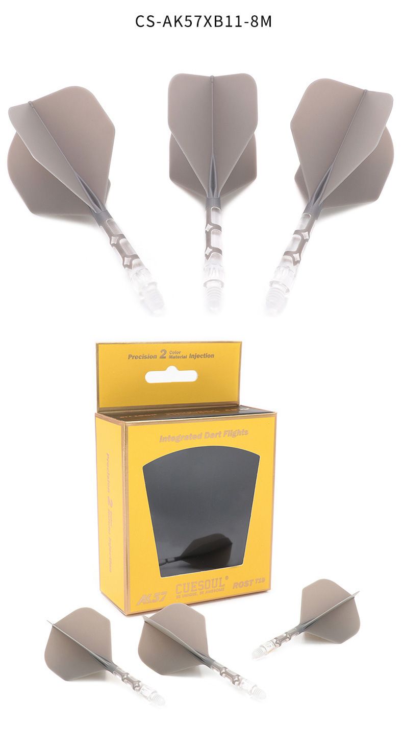 Standard dart farokszárny, kétszínű dart penge, tartós egyfarkú szárny_voghion.com