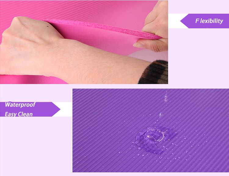 Portable Non-slip Sponge Yoga Mat Dance Exercise Fitness Body Mat Gym Group Class Training Mat_voghion.com