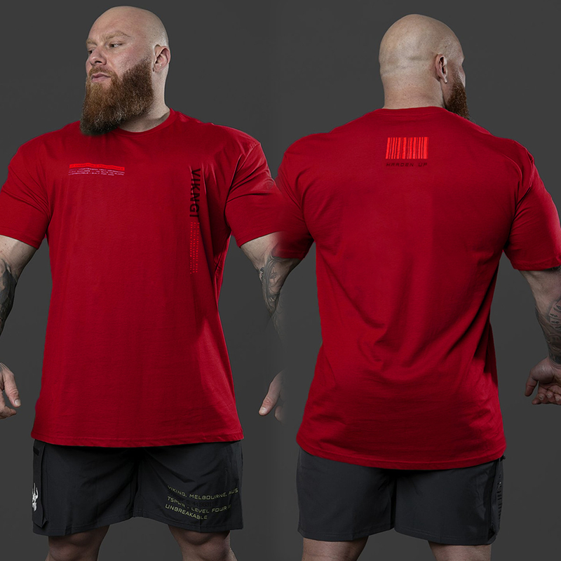 Muscle Spring/Summer Brothers Hombres Deportes Ocio Correr Gimnasio Entrenamiento Algodón Elástico Slim Fit Camiseta de manga corta_voghion.com