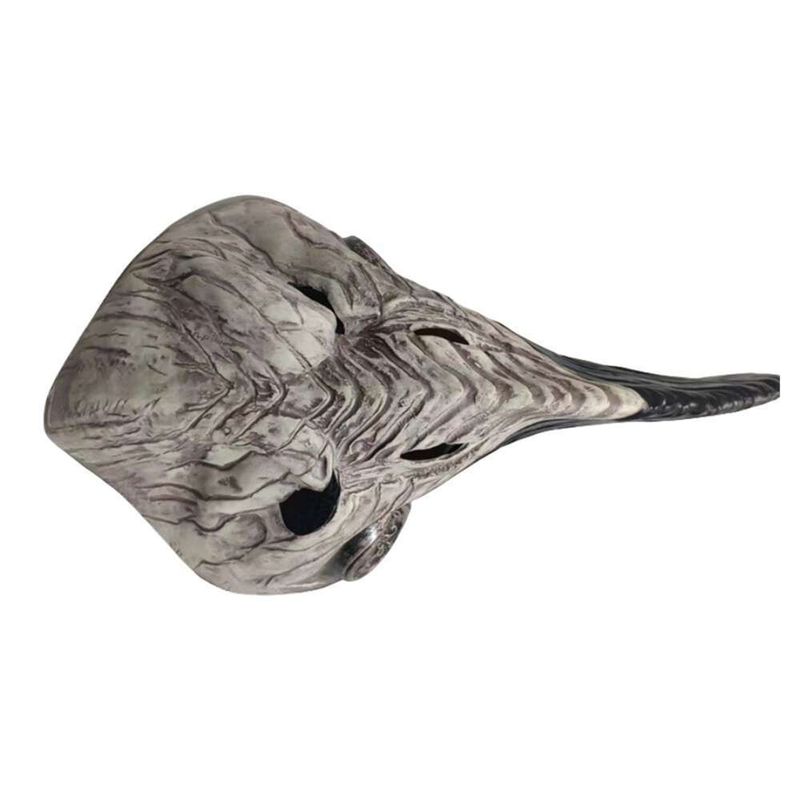 Party Masks Plague Doctor Bird Beak Mask Latex Head Cover Crow Mask Halloween Party Face Makeup Performance Props New_voghion.com