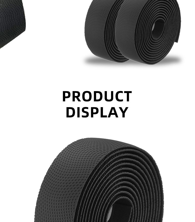 Nastro manubrio in silicone per bicicletta da strada, avvolgimento curvo, antiscivolo, assorbimento degli urti, attrezzatura da ciclismo_voghion.com