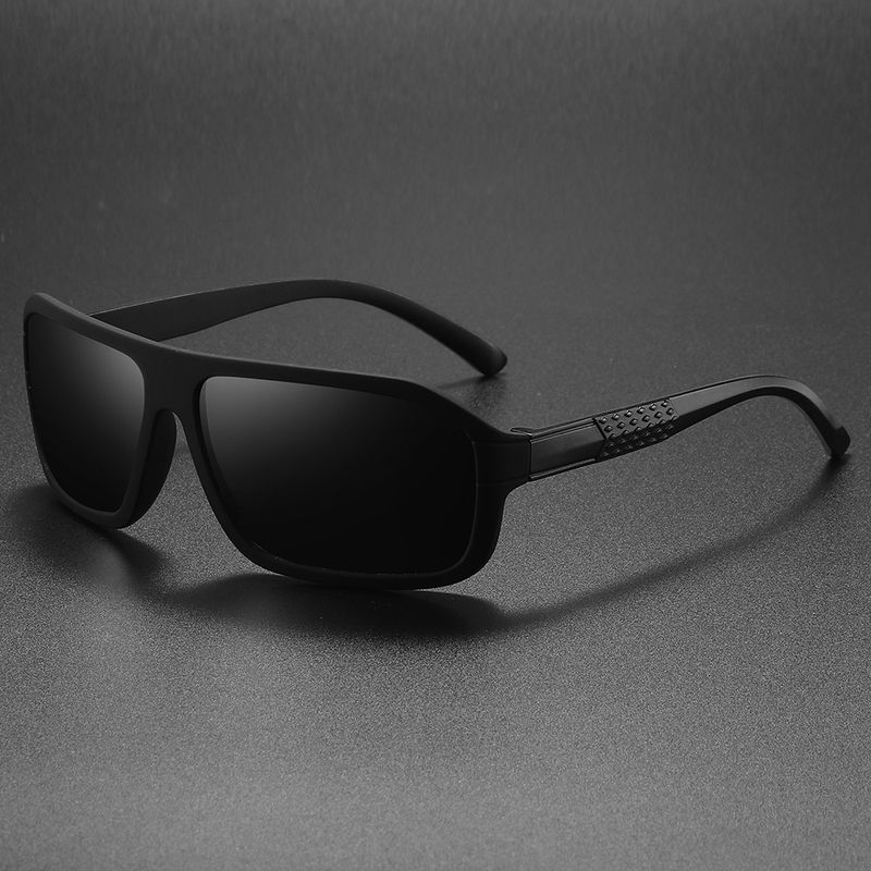 Occhiali da sole da uomo con montatura grande in alluminio, gambe con specchio Magnium TR polarizzato 505, occhiali da sole sportivi da ciclismo all'aperto, per guidatori e pescatori_voghion.com
