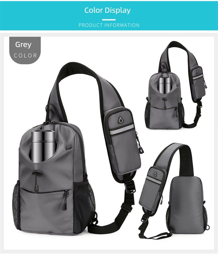 Borsa a tracolla da uomo, da viaggio, per esterni, con capacità per thermos, bollitore, borraccia, cellulare, power bank_voghion.com