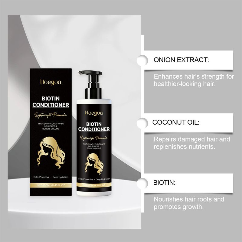 HOEGOA Rich Conditioner Odżywka do włosów cienkich Wygładza i pielęgnuje_voghion.com